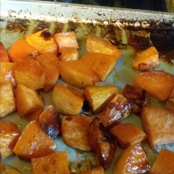 Honey Roasted Sweet Potatoes