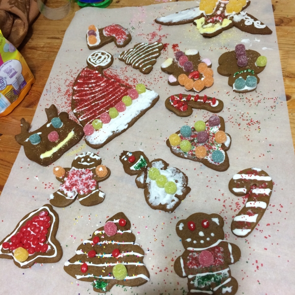 Storybook Gingerbread Men