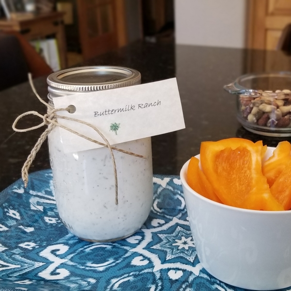 Homemade Buttermilk Ranch Dressing