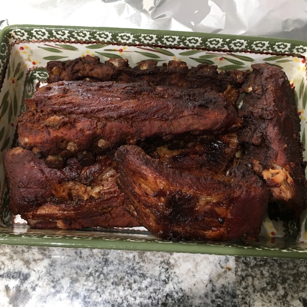 Not Your Every Day Smoked Pork Spare Ribs