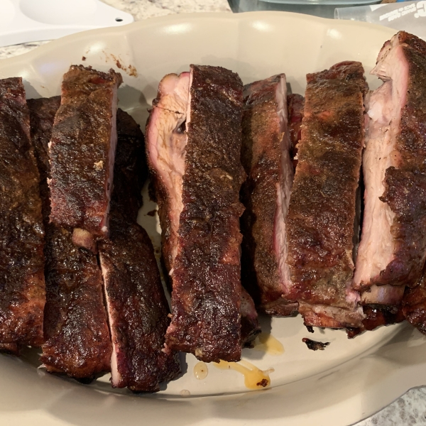 Not Your Every Day Smoked Pork Spare Ribs