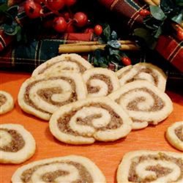 Date Nut Pinwheel Cookies I