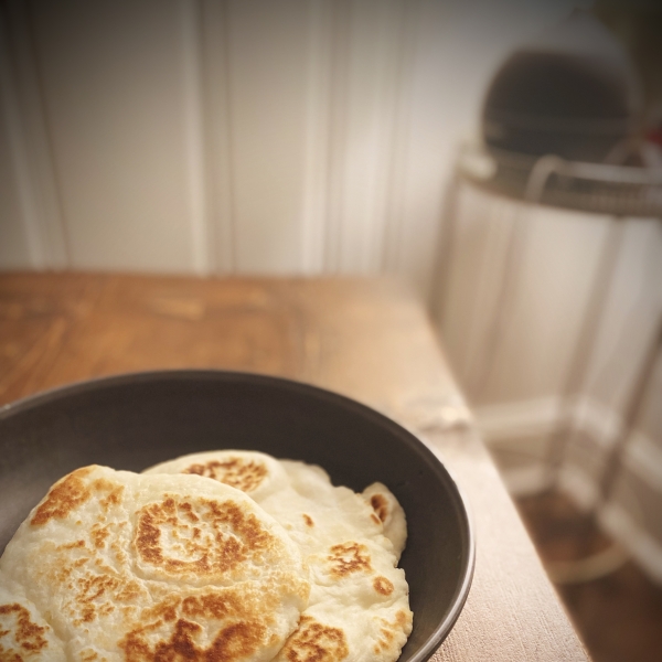Two-Ingredient Naan