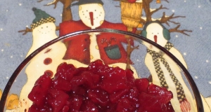 Cranberry Sauce with Apple