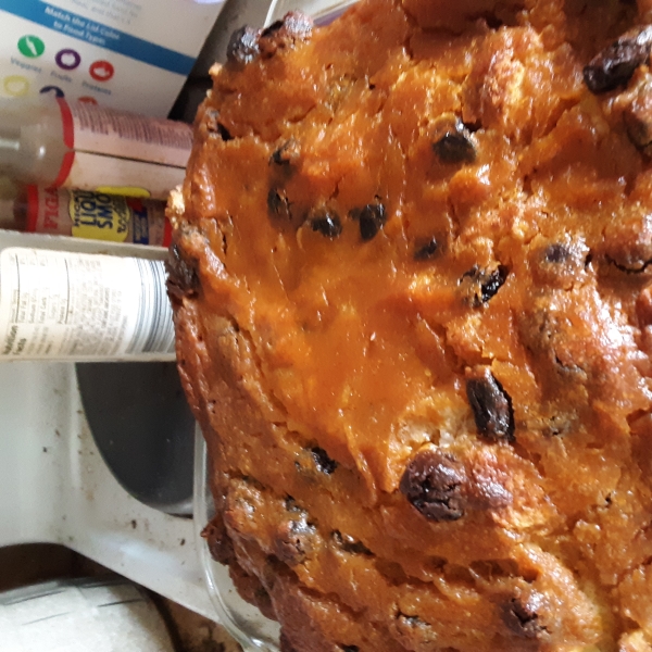 Easy Pumpkin Bread Pudding