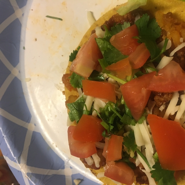 Chipotle Beef Tostadas