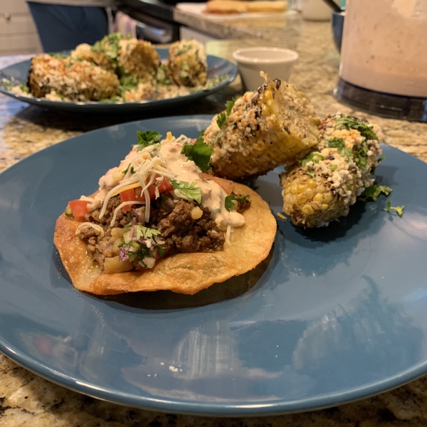 Chipotle Beef Tostadas