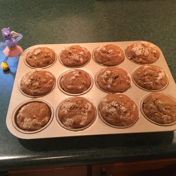 Peach and Cranberry Muffins