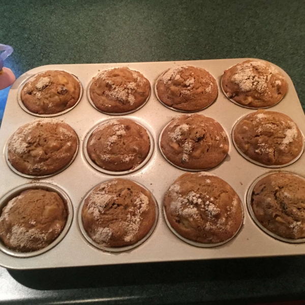 Peach and Cranberry Muffins