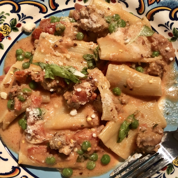 Vodka Rigatoni