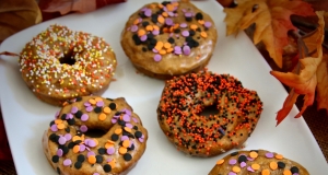 Maple Pumpkin Doughnuts