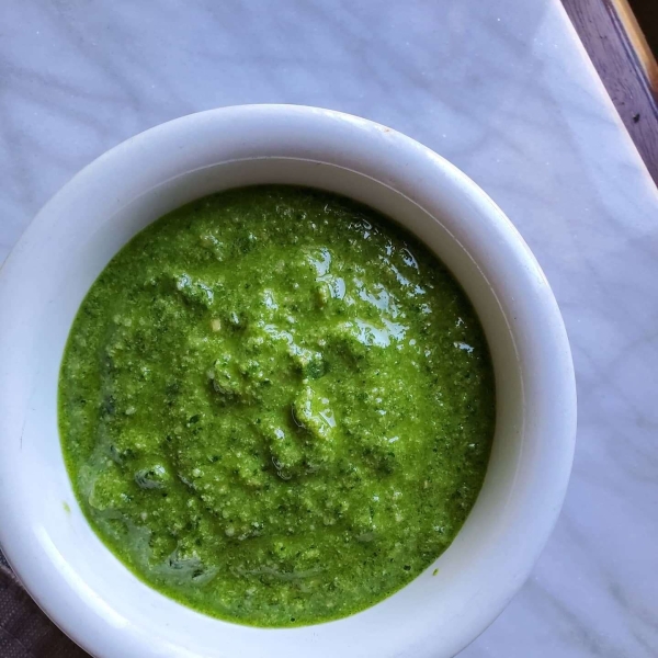 Sunflower Seed and Basil Pesto