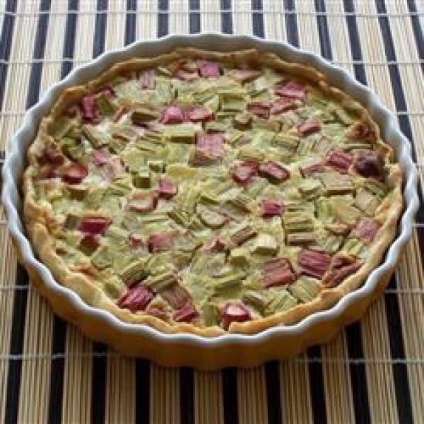 Rhubarb Custard Pie IV