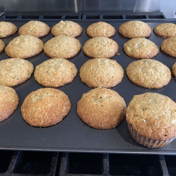 Caribbean Banana Muffins