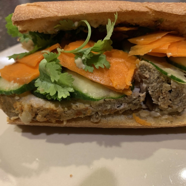 Roasted Pork Bánh Mì (Vietnamese Sandwich)
