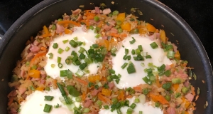 Ham Fried Rice with Eggs