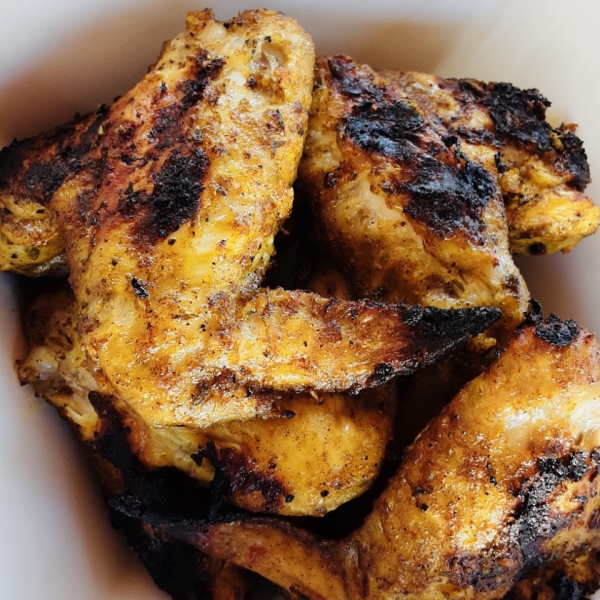 Jerk Grilled Chicken Wings