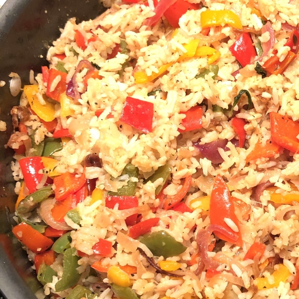 Sweet Bell Pepper Rice