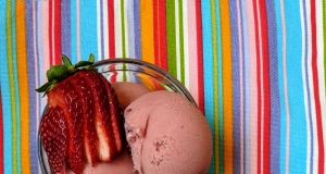 Vegan Strawberry Gelato