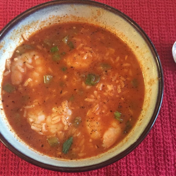 Big Ed's Cajun Shrimp Soup