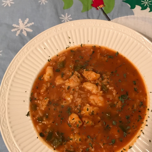 Big Ed's Cajun Shrimp Soup