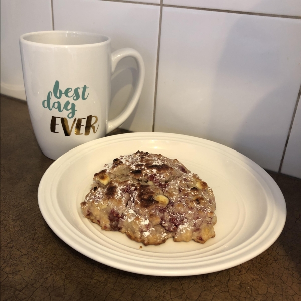 White Chocolate-Raspberry Scones