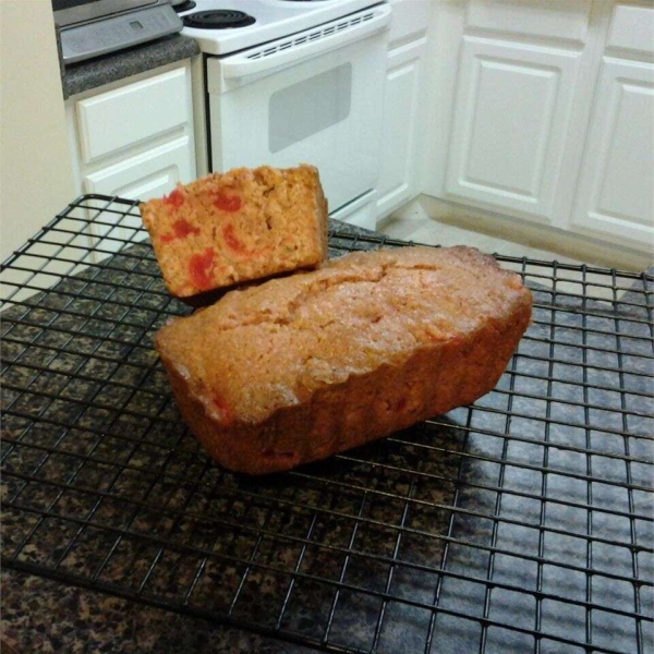 Maraschino Cherry Nut Bread