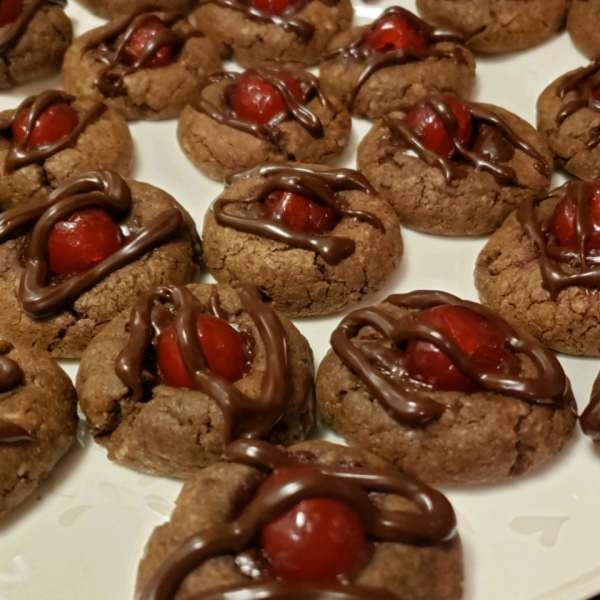 Chocolate Covered Cherry Cookies