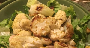 Falafel-Crusted Cauliflower