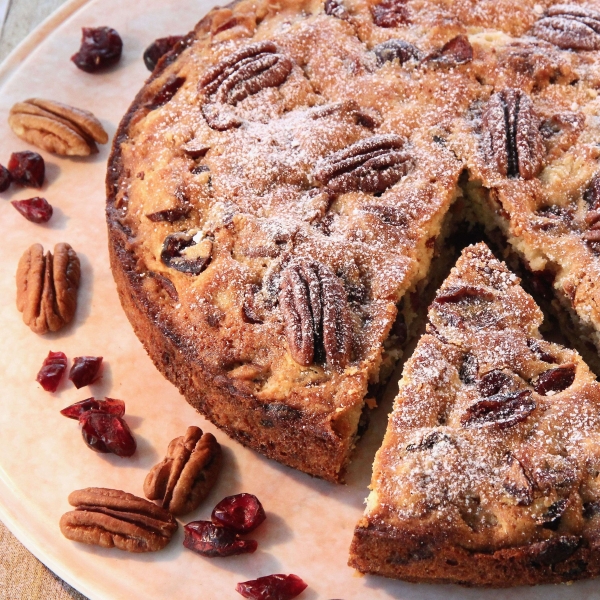 Cranberry-Pecan Coffee Cake