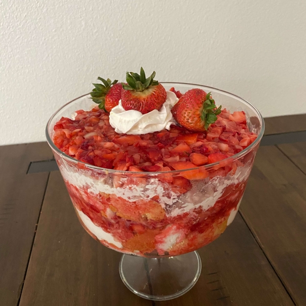 Strawberry Angel Food Dessert