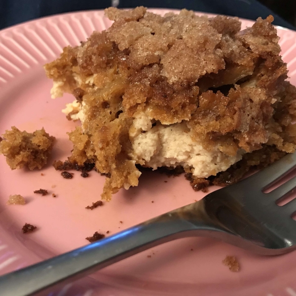 Pumpkin Apple Coffee Cake with Streusel