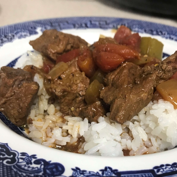 Spicy Beef Curry Stew for the Slow Cooker