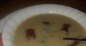 Creamy German Potato Soup - Kartoffelsuppe