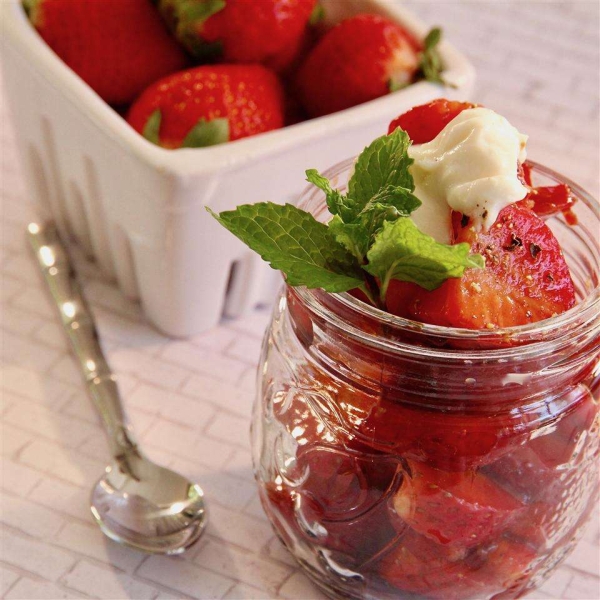 Strawberries with Balsamic Vinegar