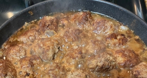 Meatballs with Raisins and Honey