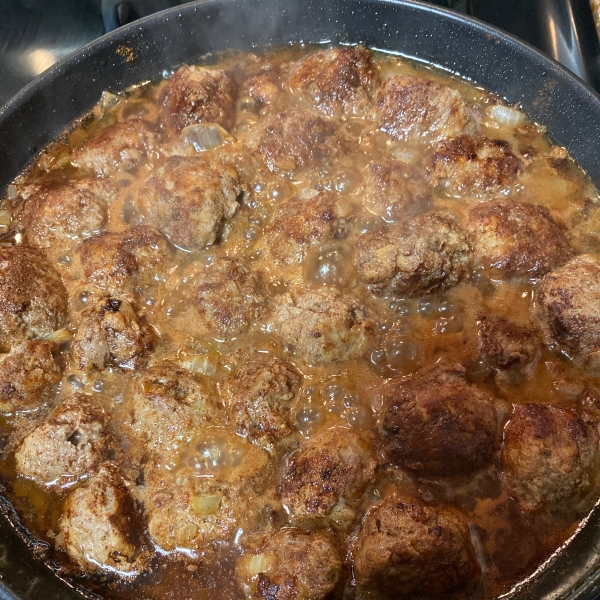 Meatballs with Raisins and Honey