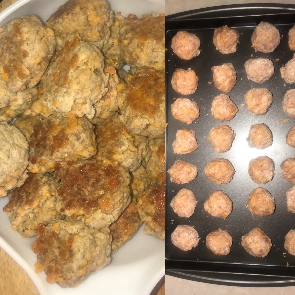 Bisquick Sausage Balls