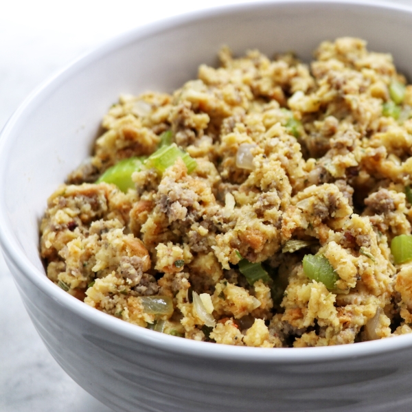 Easiest Sausage Stuffing