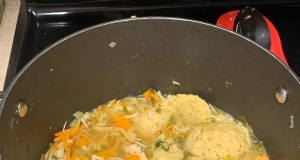 Bubbie's Hearty Matzo Ball Soup