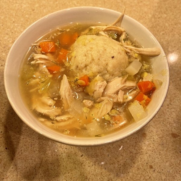 Bubbie's Hearty Matzo Ball Soup