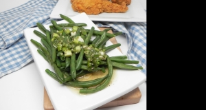 Green Beans with Herb Dressing