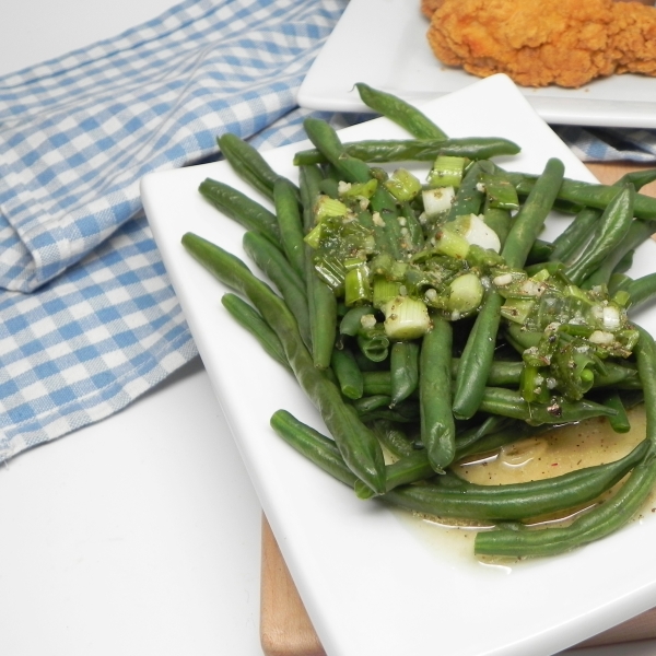 Green Beans with Herb Dressing