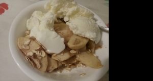 Spiced Honey-Walnut Apple Crisp