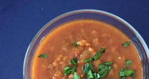 Vegan Turkish Red Lentil Soup