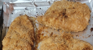 French Onion-Breaded Baked Chicken