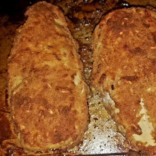 French Onion-Breaded Baked Chicken