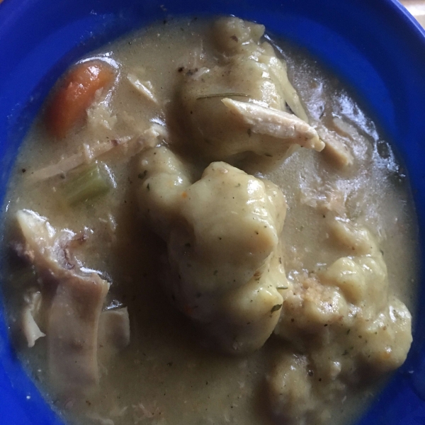 Chicken and Dumplings with Vegetables