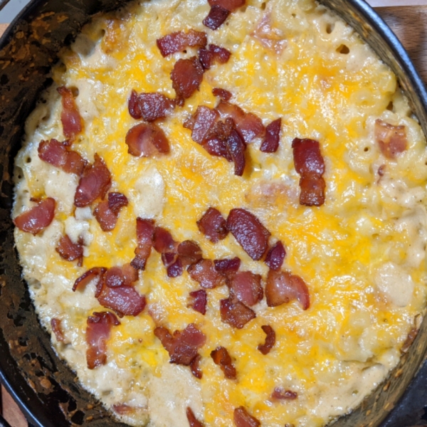 Cheddar-Bacon Mac and Cheese