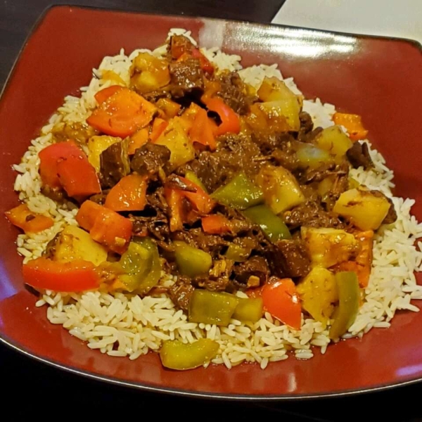 Slow Cooker Island Beef